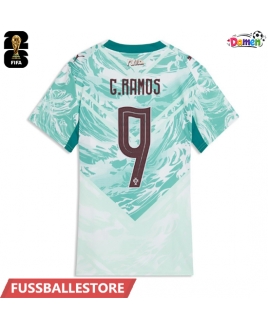 Günstige Portugal Goncalo Ramos #9 Auswärtstrikot Damen WM 2026 Kurzarm